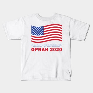 The Next President is...Oprah Winfrey Kids T-Shirt